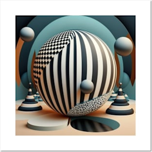 Surreal Sphere Posters and Art